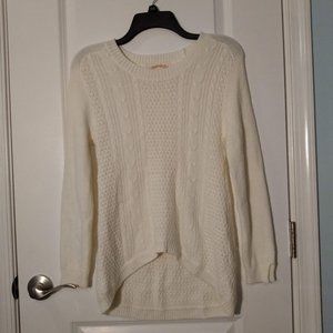 White Knitted Sweater